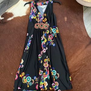 Size 4 eci New York black soft dress